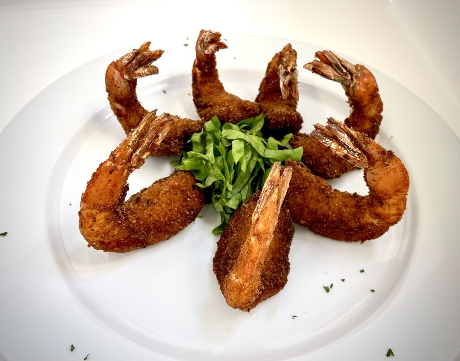Langostinos Empanizados