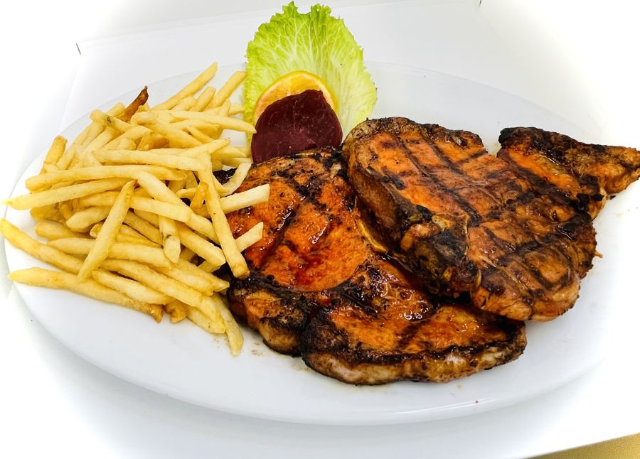 33. Chuleta con Hueso a la Parrilla